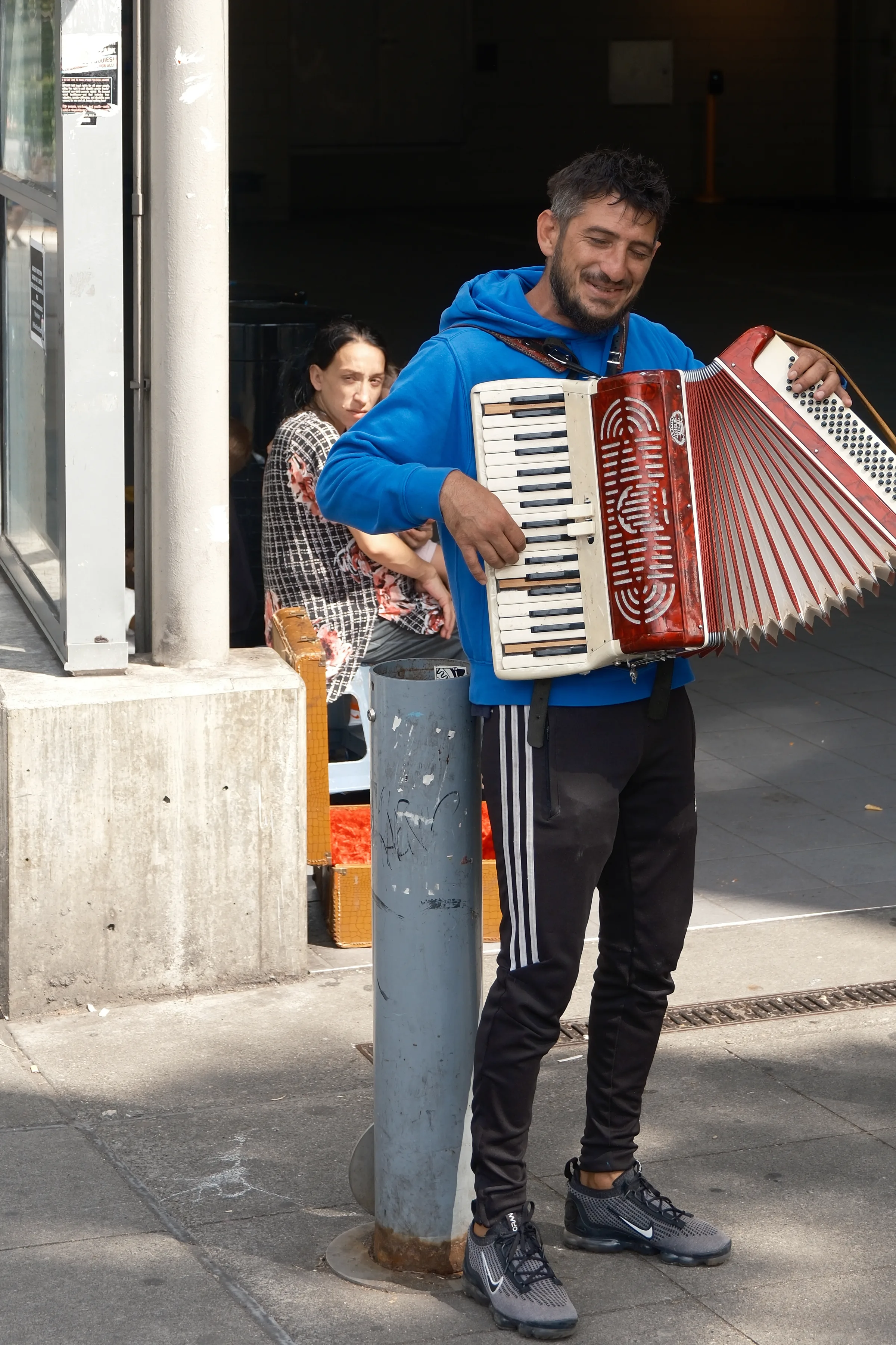 Accordion player