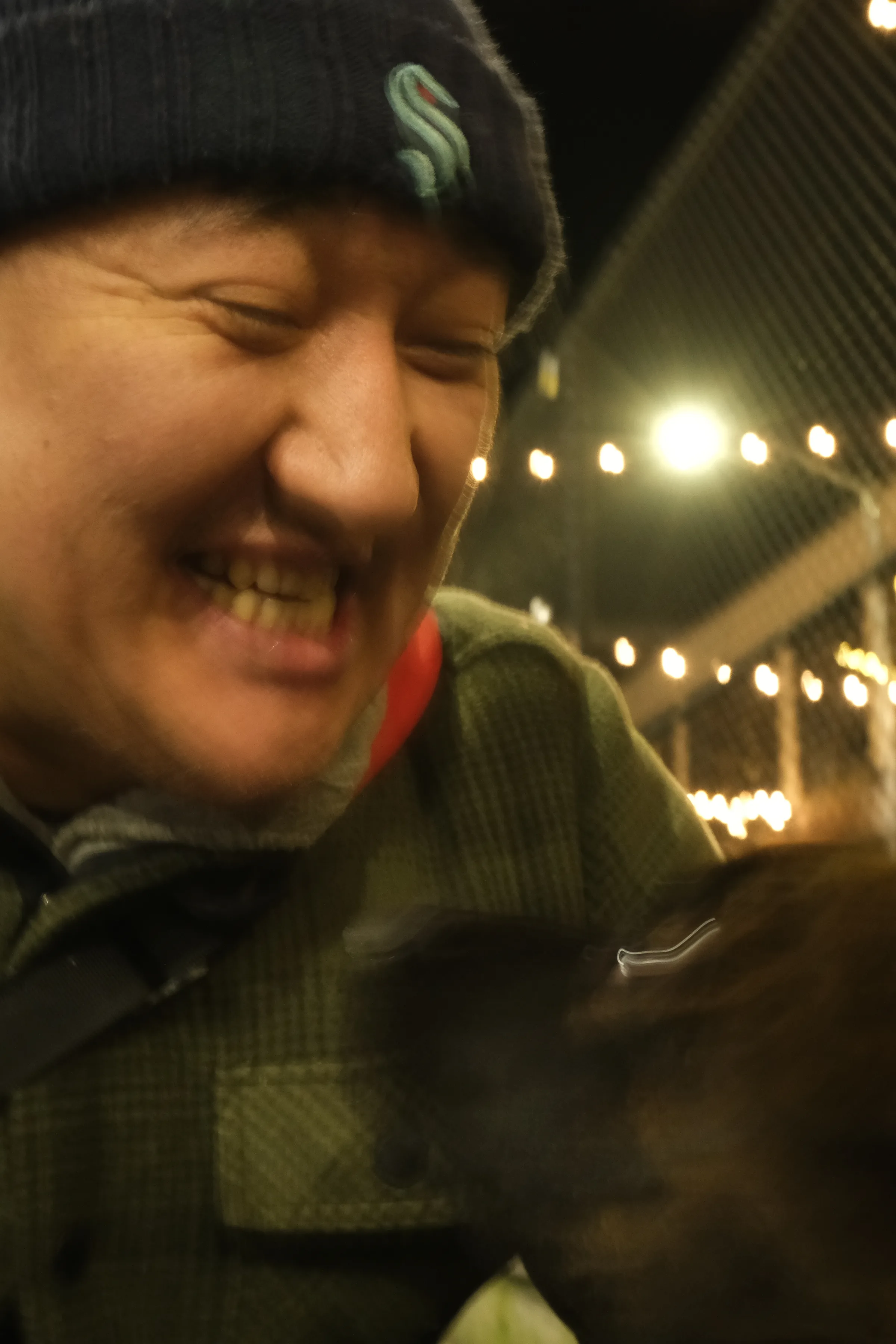 Man with dog